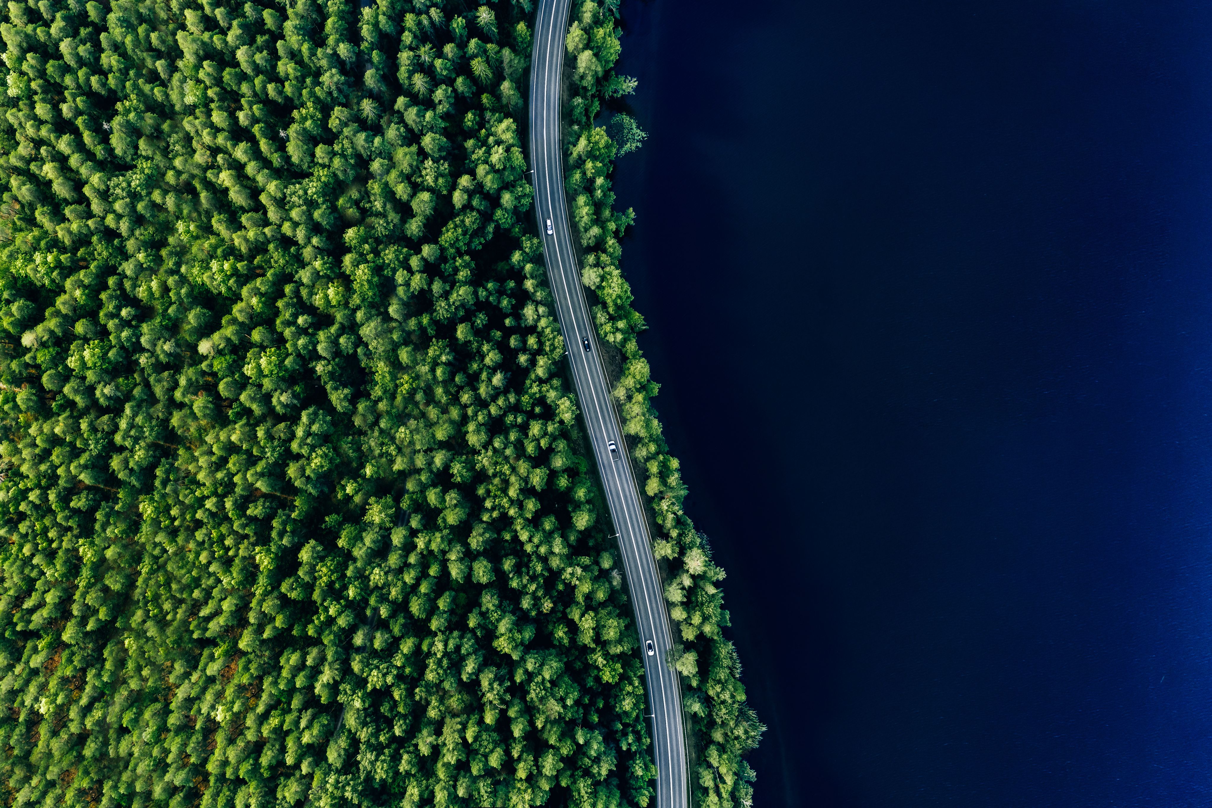 satellite photo of islands